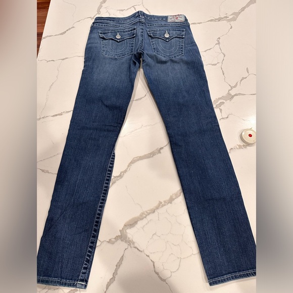 🌸True Religion Skinny Flap Pocket Jeans Size 30🌸 - Picture 2 of 13